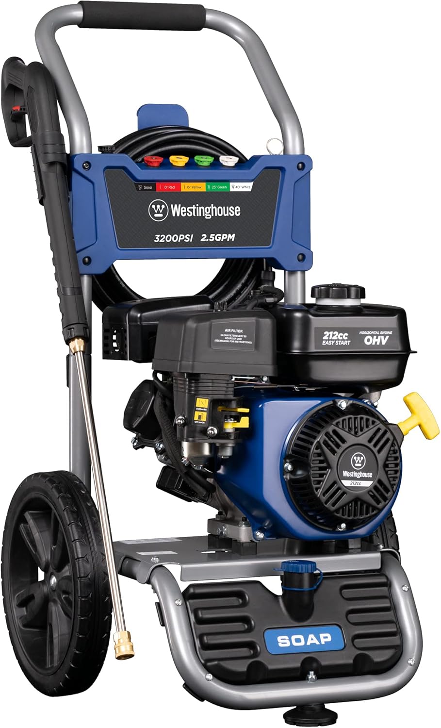 Gas Powered Pressure Washer 3200 PSI 2.5 GPM J441