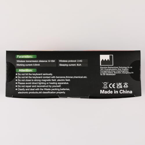Green Backlight Wireless Chatpad Keyboard for Xbox G319