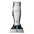 Silver Corded/Cordless Hair Trimmer with Adjustable Carbon Steel Blade E1246