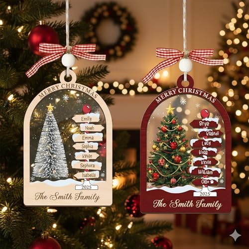 Personalized Christmas Wooden Ornament M498217