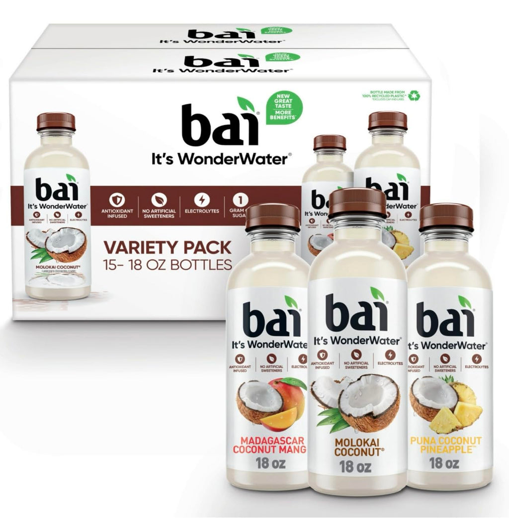 15 Pack (18 oz.) Antioxidant Infusion Coconut Drink Variety Pack V94443