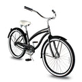 26 Inch 1 Speed Steel Beach Cruiser Bike T525772