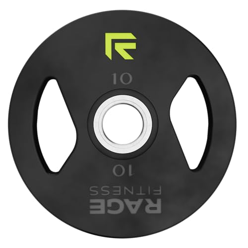Rubber Coated Cast Iron Weight Plates with 2" Steel Insert C158387