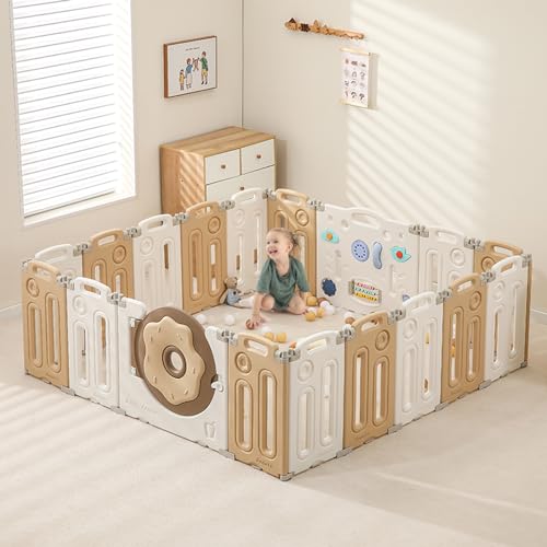 18 Panel Foldable Baby Playpen K416592