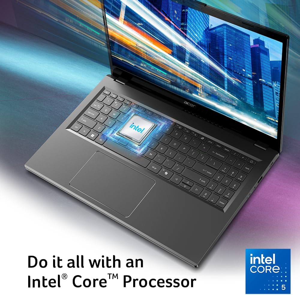 15.6" Full HD IPS Intel Core 5 120U 16GB LPDDR5 512GB Gen4 SSD Laptop Y1162