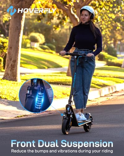 18/25 Mile Range 20Mph 500W 10'' Solid Tire Foldable Electric Scooter O815