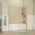 9-Piece Adhesive Tub Surround in Alaskan Ivory T946