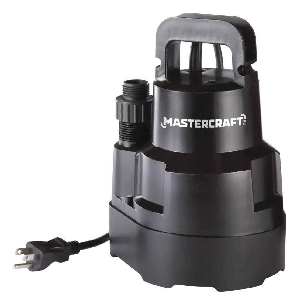 1/4 HP Submersible Thermoplastic Oil-Free Utility Pump T1415