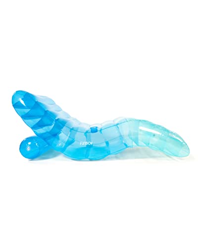 Giant Inflatable Blue Chaise Lounger Pool Float J6252