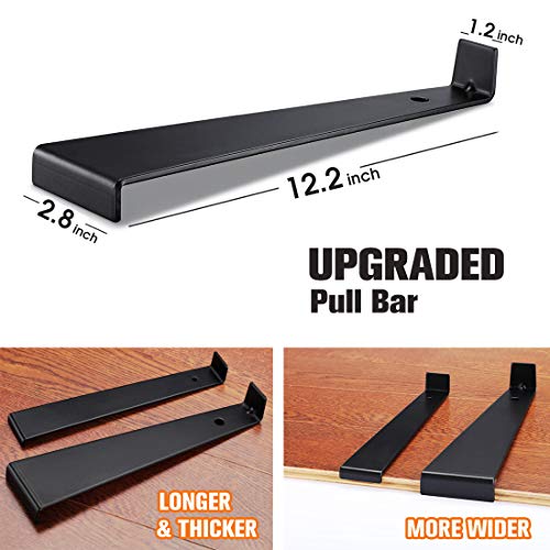 44-Piece Laminate Wood Flooring Installation Kit with Tapping Block, Pull Bar, Mallet, Contour Gauge and 40 Spacers T5527
