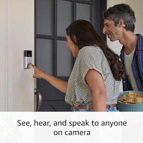 Satin Nickel Battery Doorbell B911670