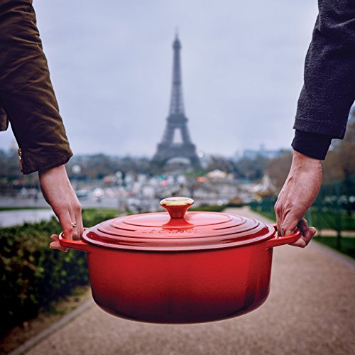 9 qt. Enameled Cast Iron Round Dutch Oven V9762