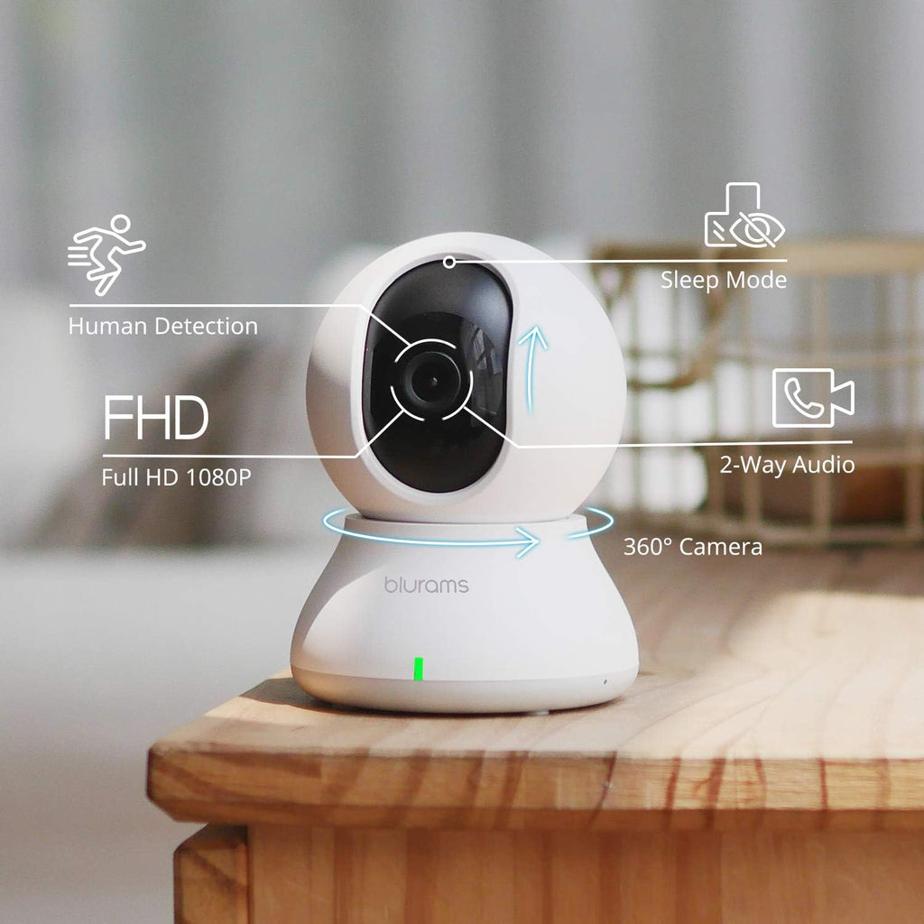 Indoor Camera with Motion Detection, Two-Way Audio, Night Vision U68223