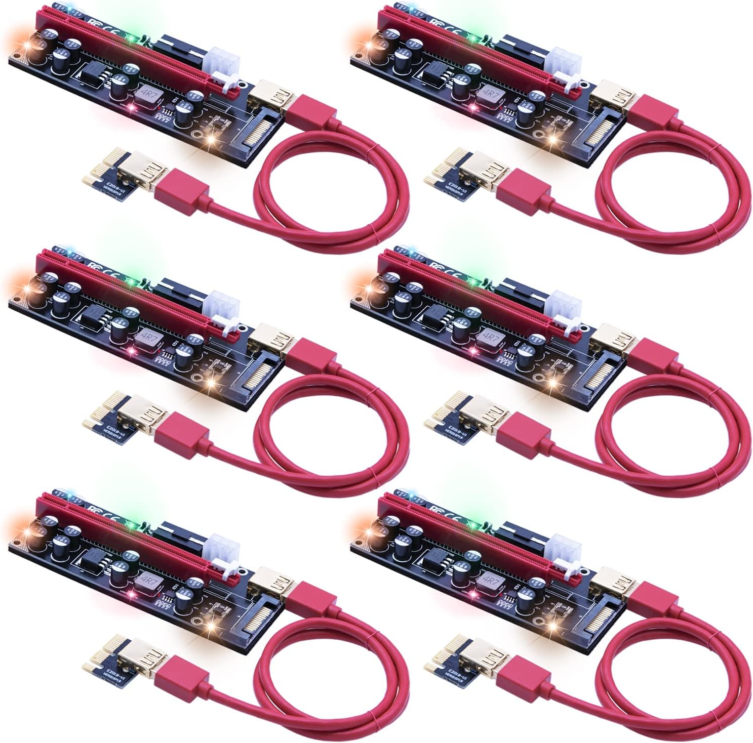 PCIe Riser Adapter Card Pack of 2 J354