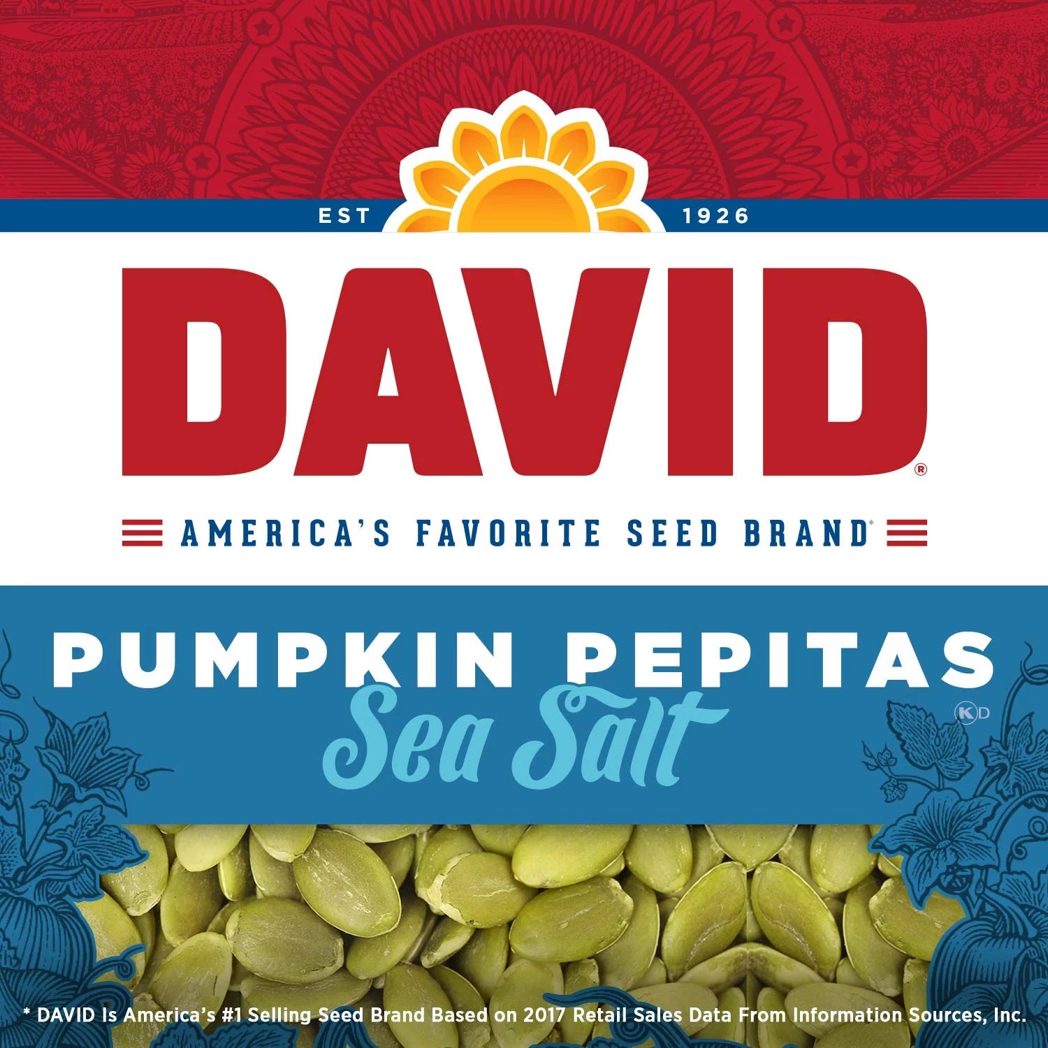 5-oz Resealable Bag Pack of 8 Pumpkin Pepitas Seeds I44774
