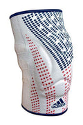 Reversible Wrestling Knee Pad (Large, White/Flag) C6755