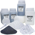 6 Lbs Rock Tumbler Grit Refill Kit with Poly Plastic Pellets B9564