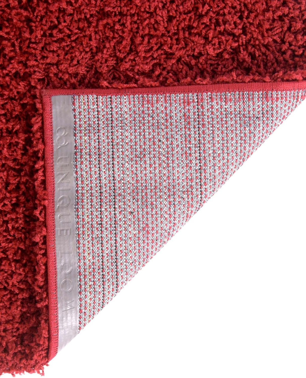 8' x 11' Cherry Red Shag Rug R1734