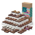 Easter Gourmet Chocolate Food Gift Basket - 3 Inch X 1.5 Inch Snack-Size Brownies J7606