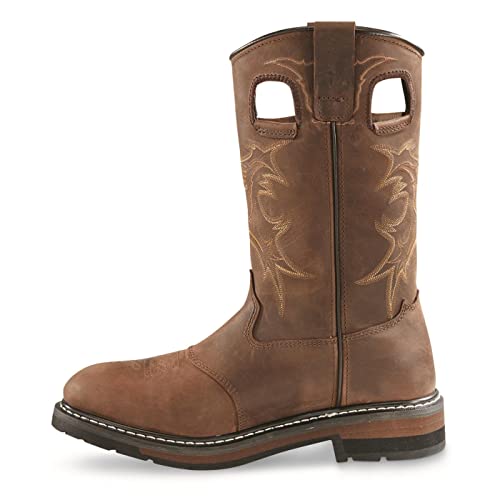 Leather Waterproof Western Work Boots G19144