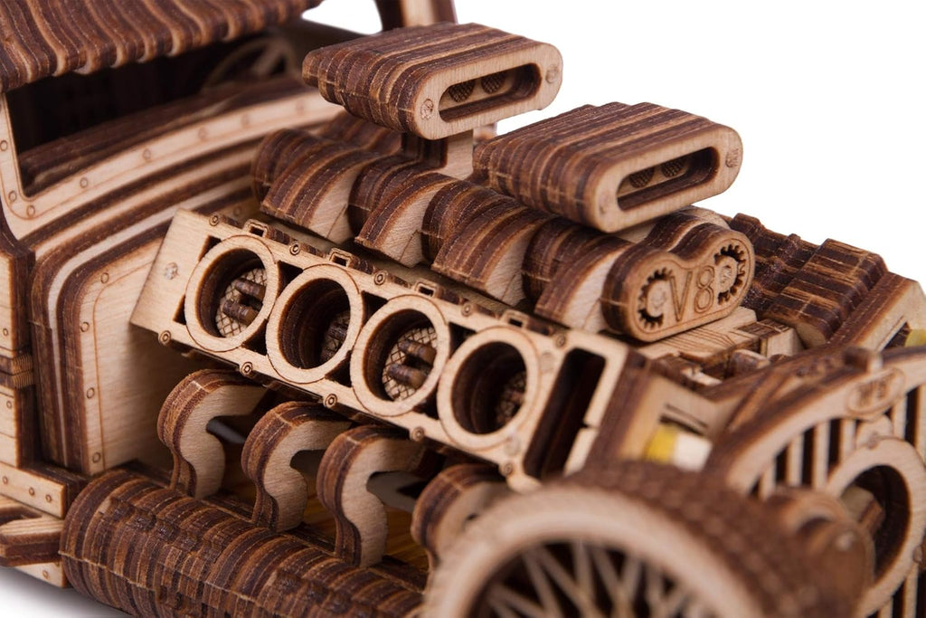 Wooden Model Car Kit Pack of 2 X705068