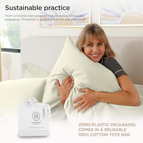 100% American Supima Cotton Queen Sheet Set 4 PC White A917