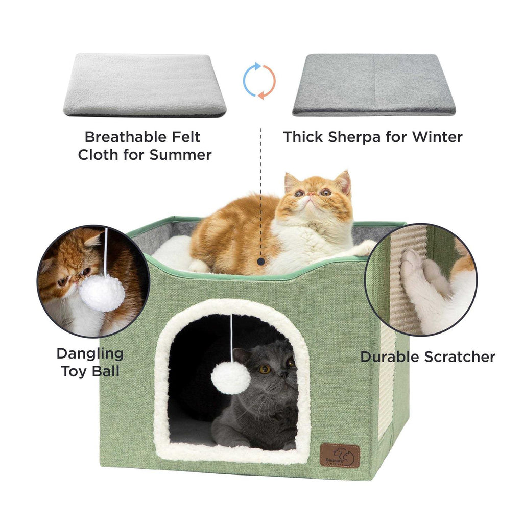 Large Cat Cave with Scratch Pad N3562