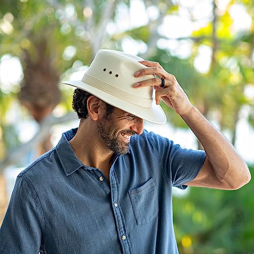 Canvas Safari Sun Hat, 2 1/2" Brim, UPF 50+ L22494
