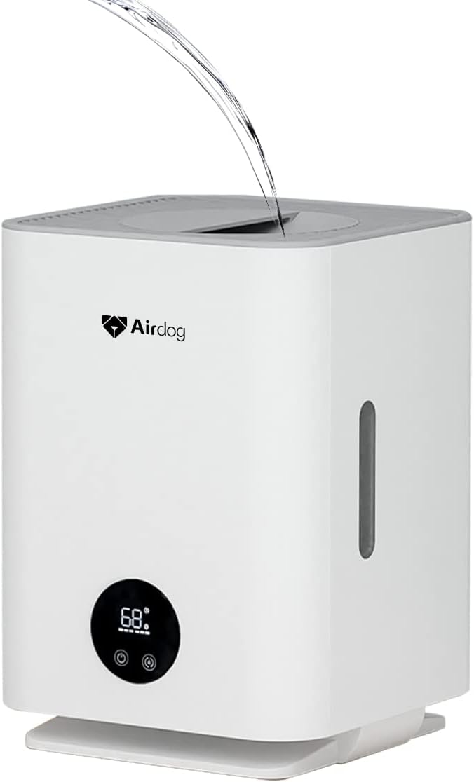 Cool Mist-Free Evaporative Humidifier, 3L Top Fill L639161