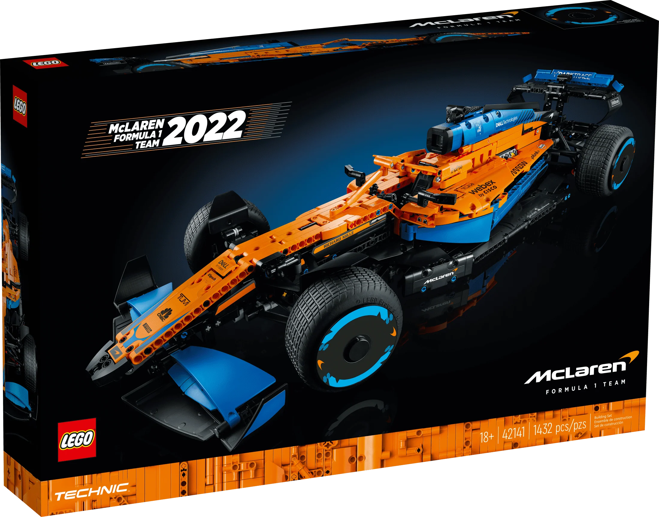 Technic McLaren Formula 1 Race Car Model Building Kit I3248