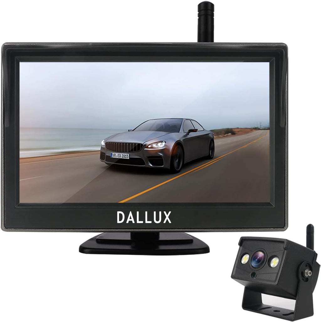 5 Inch Monitor 1080P Front/Rear View Adjustable Camera Pack of 2 J94821