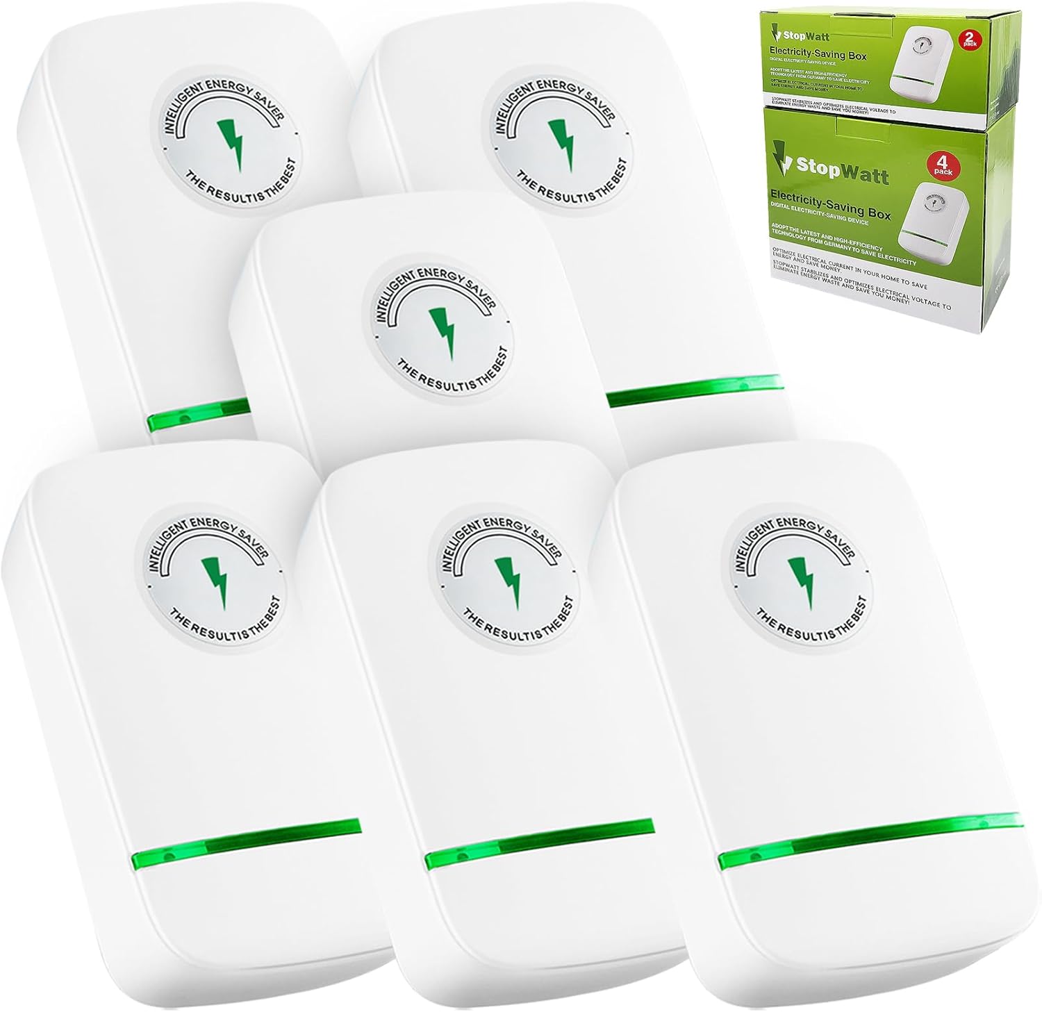 Energy Saving Device US Plug 90V-250V 30KW (6 PCS) Y58354