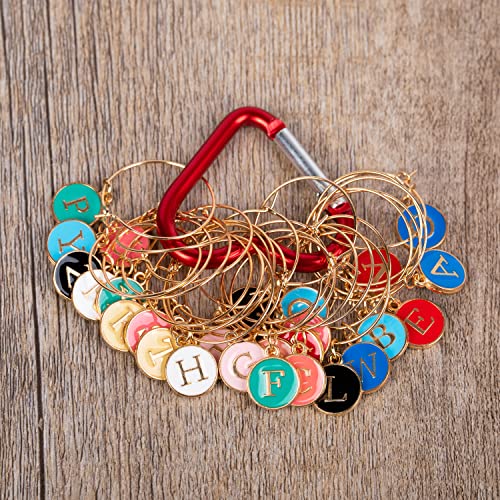 18 Pack Christmas Wine Glass Charms U66959