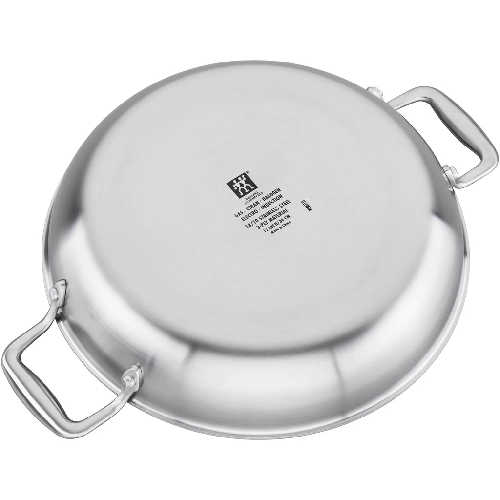 3-ply Stainless Steel Ceramic Nonstick Braiser Y7996