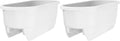 White 24" Dual Deck Railing Planter (Set of 2) O578731