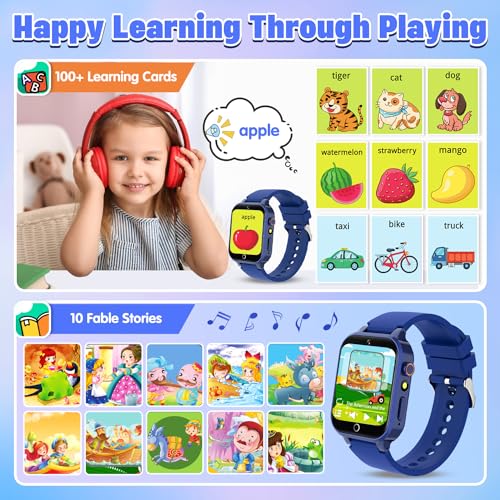 Kids Smart Watch with 26 Games, HD Camera, Touchscreen P764017