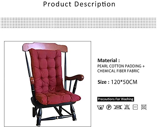 Blue 47 x 18 Inch Memory Foam High Back Chair Cushion G809