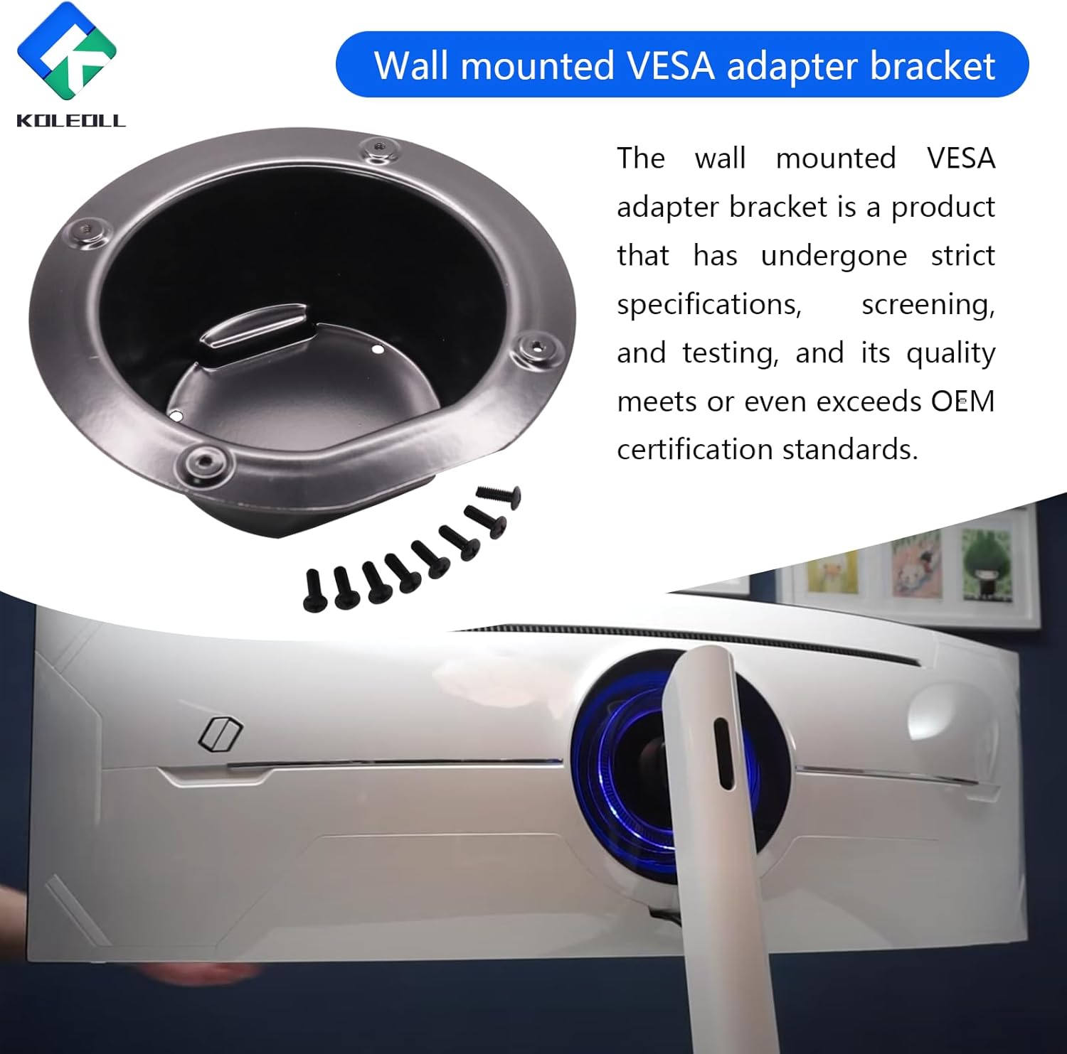 wall Mount Vesa Adapter Bracket P36260
