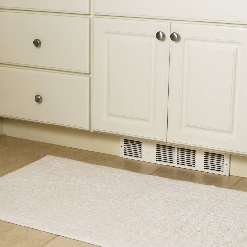 White Under-Cabinet Electric Heater L273