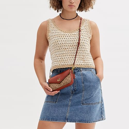 Coated Canvas Crossbody G410