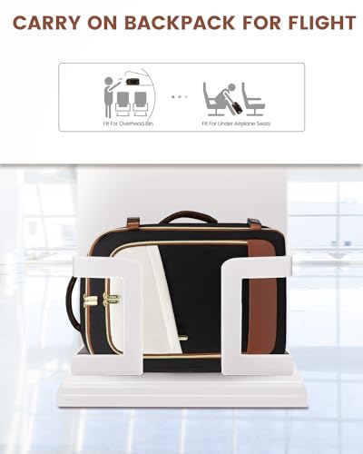 40L Waterproof Travel Backpack with 3 Packing Cubes K339