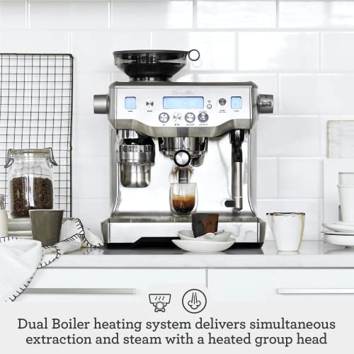 Brushed Stainless Steel Espresso Machine B4234