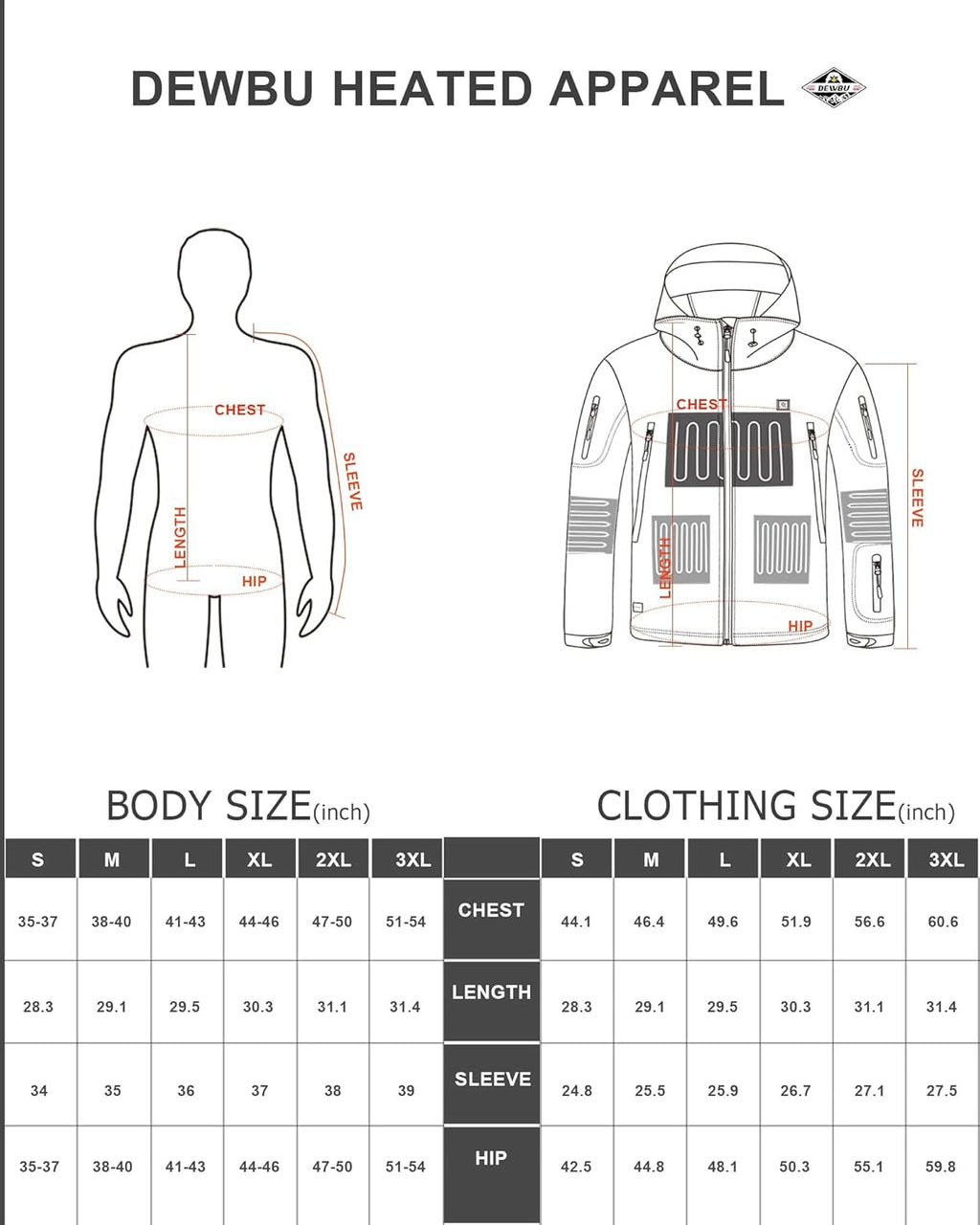 Grey Heated Jacket with 12V Battery Pack T989403
