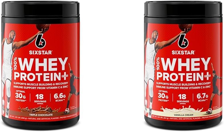 100% Whey Protein Plus Triple Chocolate 1.8lbs I3018