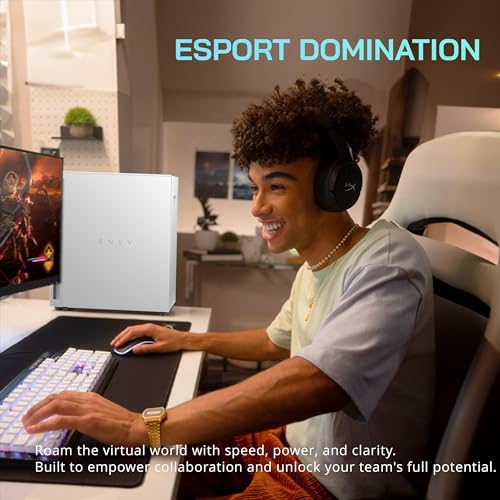 Envy Desktop Computers, Intel Core i9-12900, 64GB DDR4 RAM, 2TB SSD, GeForce RTX 3070 8GB GDDR6, Windows 11 Pro, Black Wired Keyboard and Mouse W151215