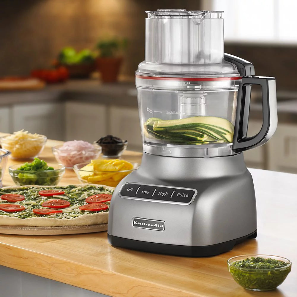 9-Cup Contour Silver Food Processor V1804