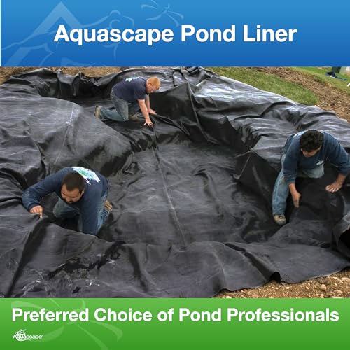 45 MIL EPDM Pond Liner, 10-ft x 8-ft, 80 sq ft, Black O841