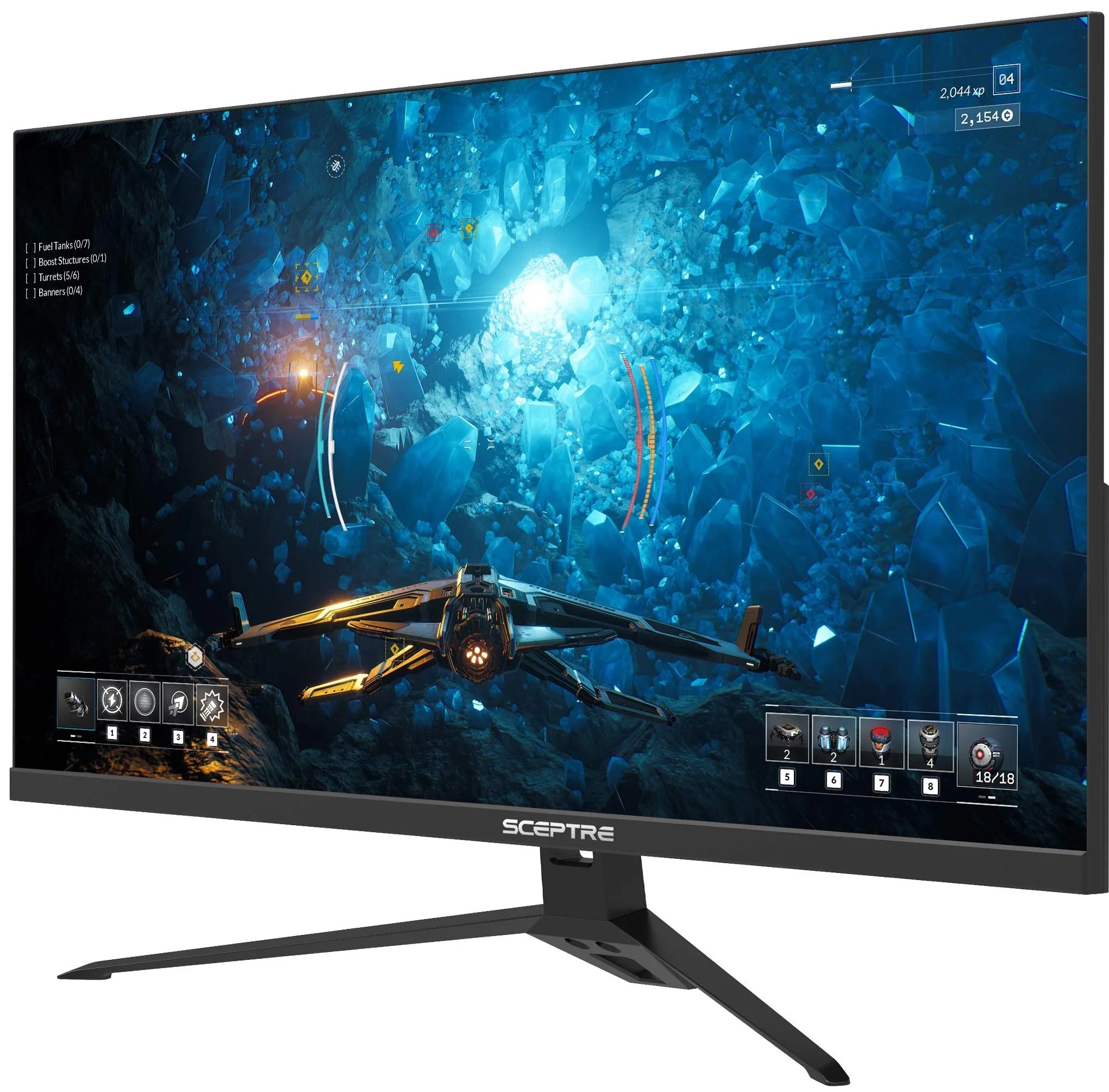 27-inch IPS Gaming Monitor 165Hz HDMI DisplayPort 99% sRGB AMD FreeSync Build-in Speakers Black S9828
