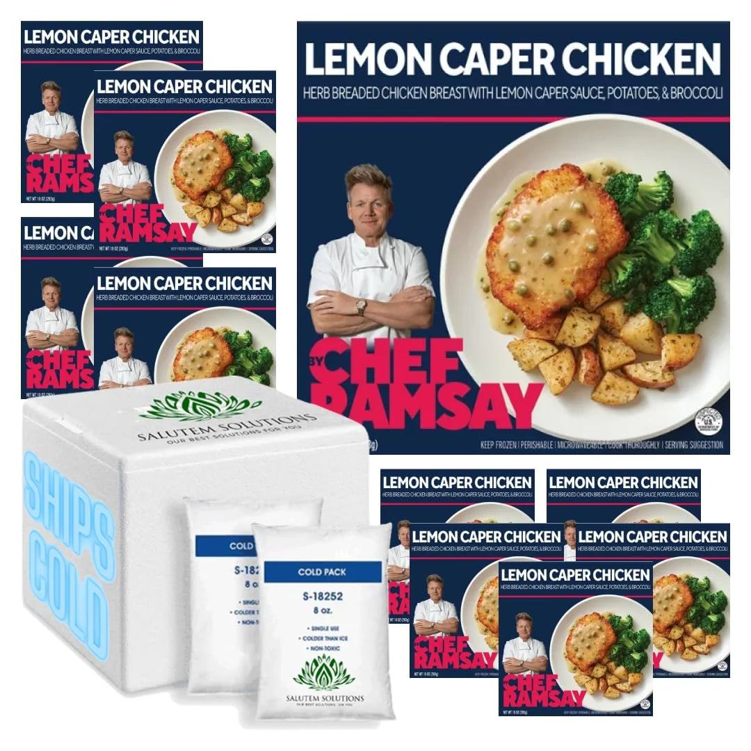 Chicken Scallopini, Frozen Meals, 9.5oz, Pack of 10 X674380