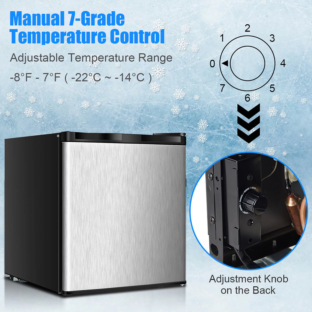 1.1 cu.ft. Compact Single Door Mini Upright Freezer N241451